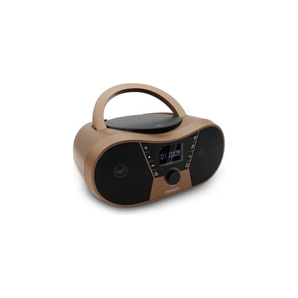 Radio CD MOOOV Lecteur CD Copper & Black avec radio FM,