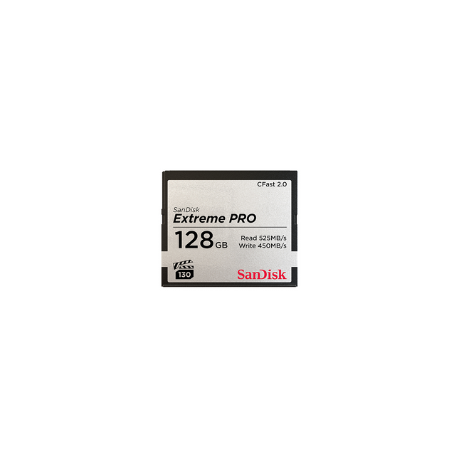 Carte CFast SANDISK Extreme Pro CFAST 2.0 128 Go