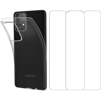 Pack ESSENTIELB Samsung A23 5G Coque + Verre trempé x2