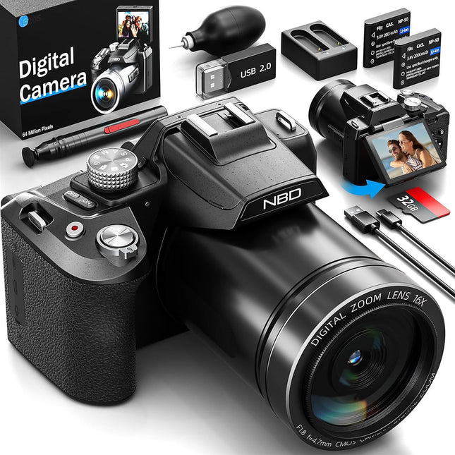 Appareil photo Hybride NBD TECHPRO-S205