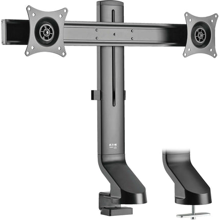 Support ordinateur portable EATON 2 écrans réglage vertical et bras acier