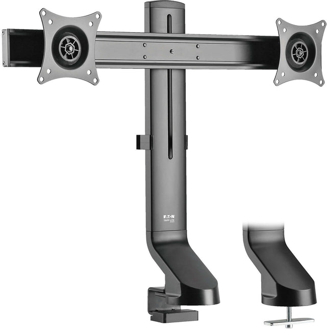 Support ordinateur portable EATON 2 écrans réglage vertical et bras acier