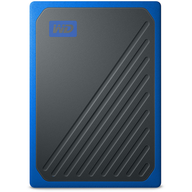 Disque dur SSD externe WESTERN DIGITAL SSD My Passport Go 500Go Black / Cobalt
