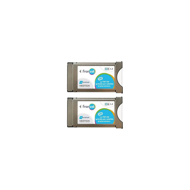 Décodeur TNT NEOTION Pack 2x Modules Pcmcia Fransat Ci+ Dern