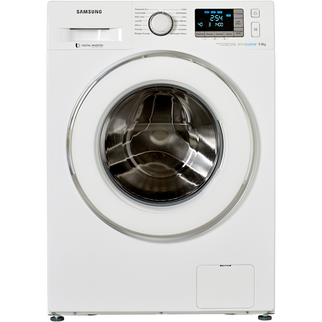 Lave linge hublot SAMSUNG ECOBUBBLE WF90F5E5U4W/EF Reconditionné