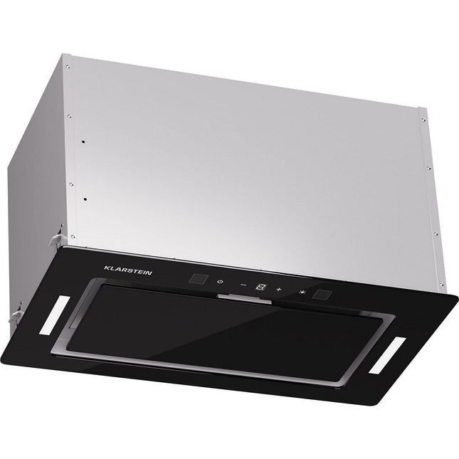 Hotte encastrable KLARSTEIN Hektor Eco 52 cm 466 m³/h verre A++ noir