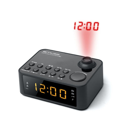 Radio réveil MUSE M-178 P Noir