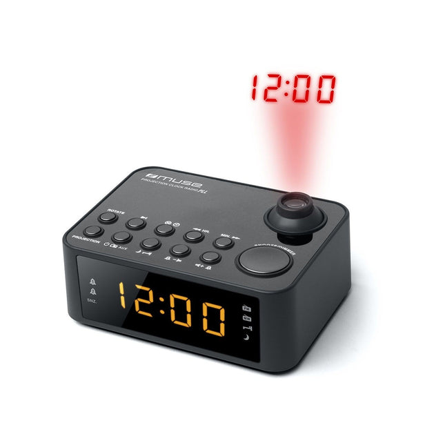 Radio réveil MUSE M-178 P Noir