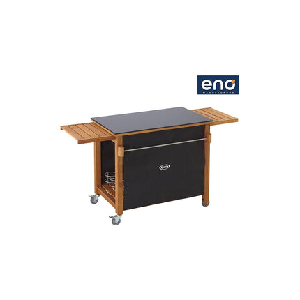 Chariot Plancha ENO Emile bois compatible plancha de 45 à 80 cm