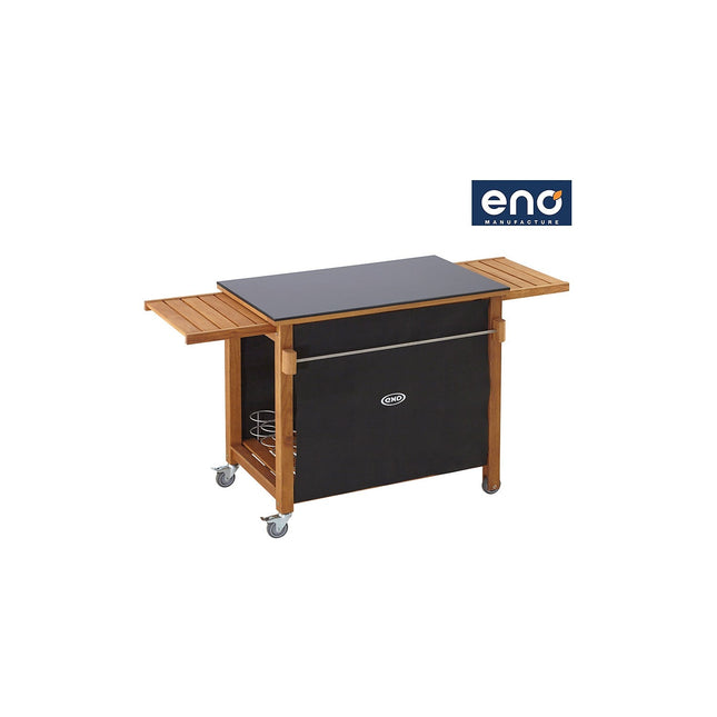 Chariot Plancha ENO Emile bois compatible plancha de 45 à 80 cm