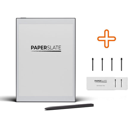 Bloc-notes numérique PAPERSLATE 32 Go Blanc + 4 Mines souples