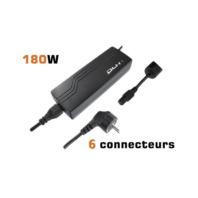 Chargeur ordinateur portable DLH 180W PC Portable Gamer et Workstation