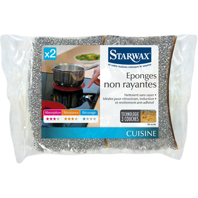 Eponge STARWAX EPONGES NON RAYANTES