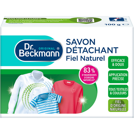 Détachant textile DR BECKMANN Savon Détachant au Fiel 100g