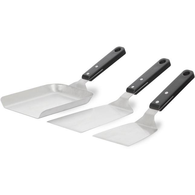 Ustensile plancha LE MARQUIER Kit 3 spatules inox