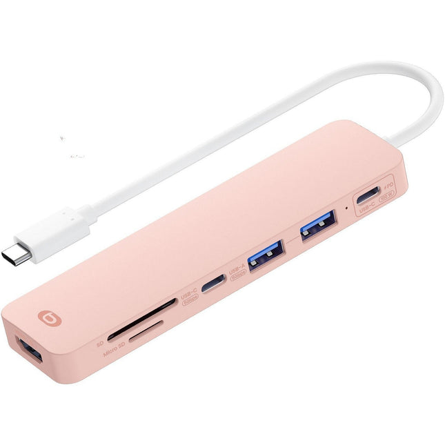Hub ESSENTIELB 7 en 1 USB C Rose