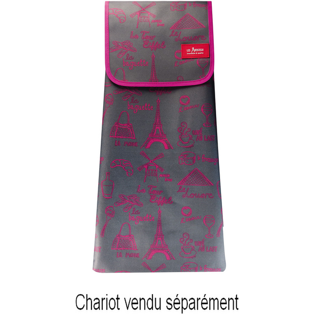 Sac de rangement LES ARTISTES pour chariot de courses Paris