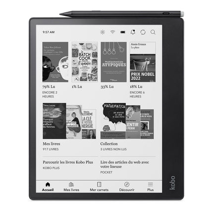 Liseuse eBook KOBO Pack Elipsa 2E + Stylus 2