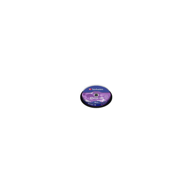 DVD vierge VERBATIM 43498 DVD+R SP10 DATALIFE+ 16X