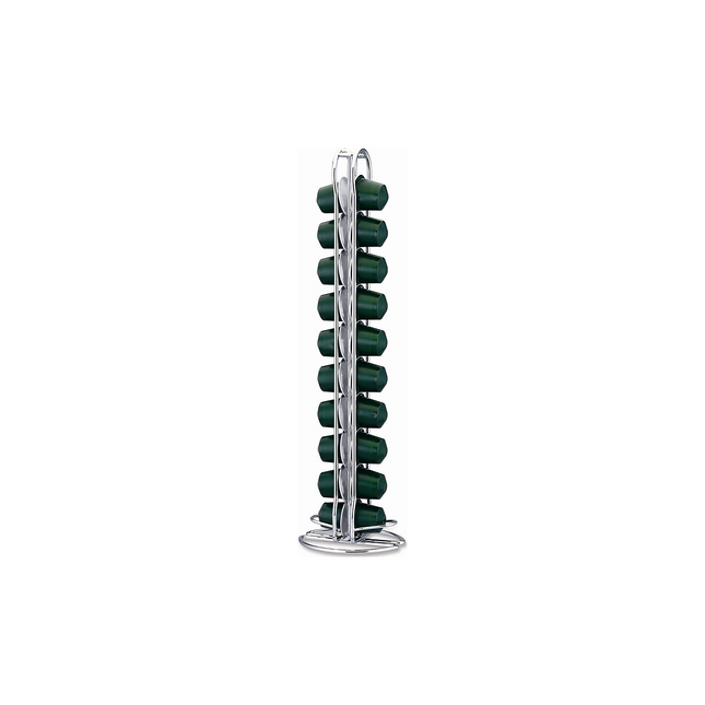 Porte dosette Nespresso FACKELMANN Nespresso 20 capsules 2 colonnes