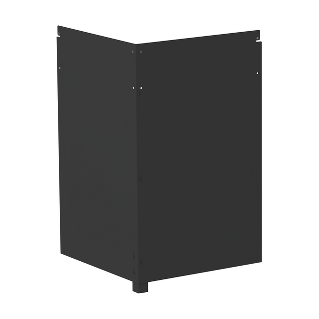 Meuble d'angle LE MARQUIER HABILLAGE ARRIÈRE ANGLE NOIR MC80HAAE13