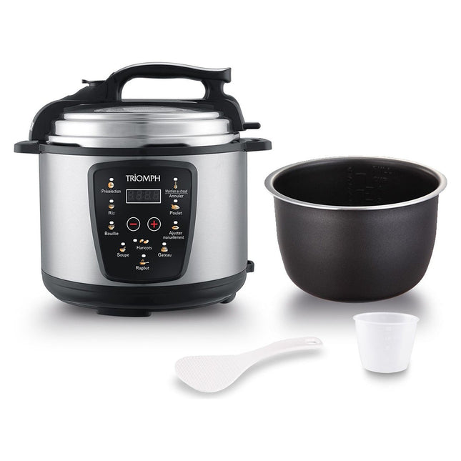 Multicuiseur TRIOMPH Autocuiseur electrique inox programmable