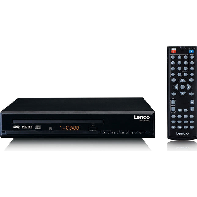 Lecteur DVD portable LENCO DVD-120BK