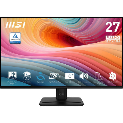 Ecran PC MSI PRO MP271A E2 27'' Full HD 120Hz IPS 1 ms HDR Adaptive-Sync