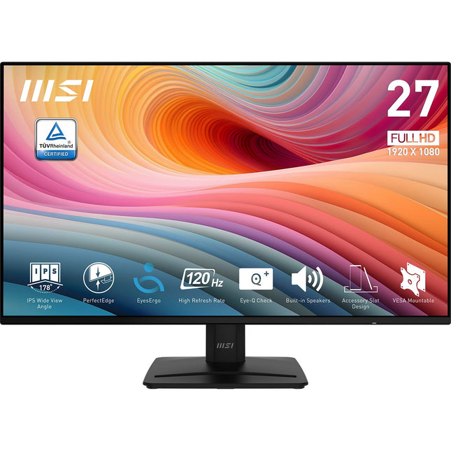 Ecran PC MSI PRO MP271A E2 27'' Full HD 120Hz IPS 1 ms HDR Adaptive-Sync