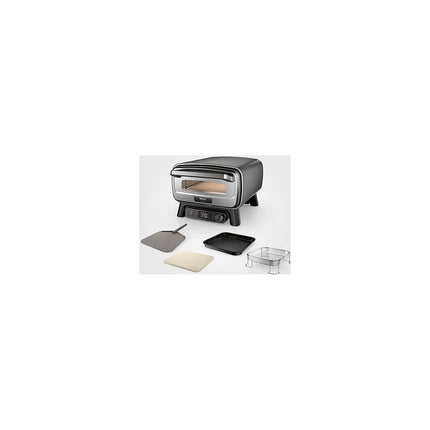 Four à pizza électrique NINJA MO201EU inox noir pizza 30 cm, fonction air fryer, thermostat digital Reconditionné