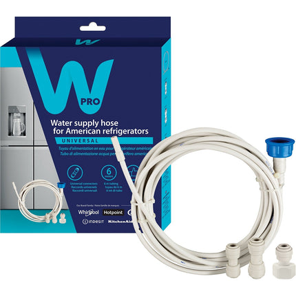 Tuyau d'alimentation d'eau WPRO Refrigérateur Américain UKT002