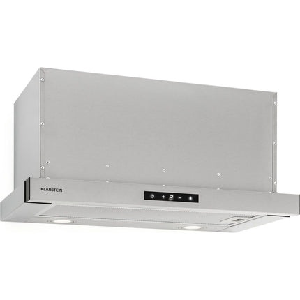 Hotte casquette KLARSTEIN Vinea casquette 60cm 610m³/h CEE A inox