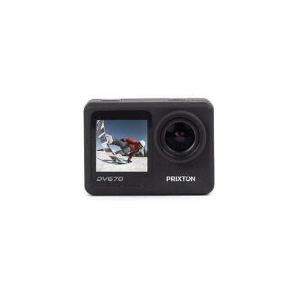 Caméra sport PRIXTON DV670 Résolution 4K, Double écran, WiFi
