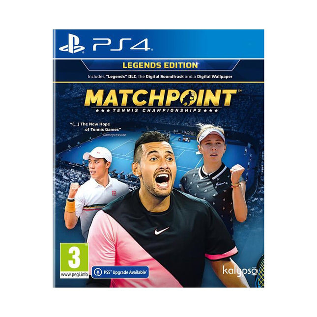Jeu PS4 PLAION Matchpoint Tennis Championships Legends