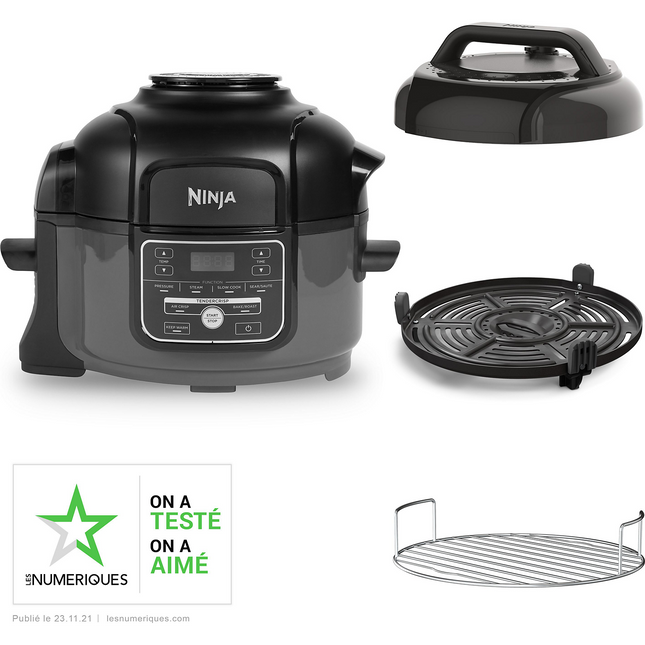 Multicuiseur NINJA Foodi OP100EU 4,7 L, 6 modes de cuisson dont air fryer Reconditionné