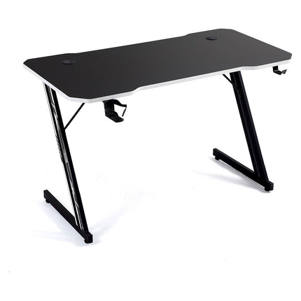 Bureau gamer AMS GAMING GAMERDESK-120Z-WHITE