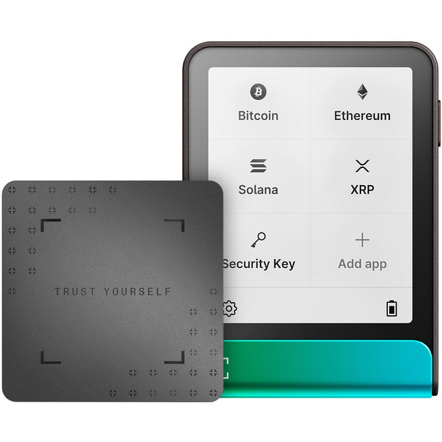 Crypto wallet LEDGER Flex Recovery key Oxydate Green
