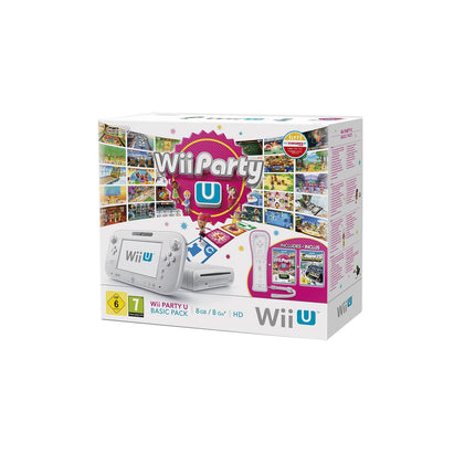 Console Wii U NINTENDO Wii U 8Go Wii Party U + NintendoLand Reconditionné