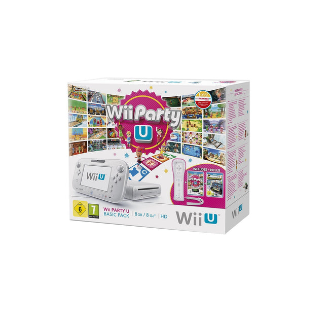 Console Wii U NINTENDO Wii U 8Go Wii Party U + NintendoLand Reconditionné