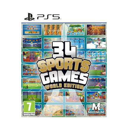 Jeu PS5 MAXIMUM GAMES 34 Sports Games World Edition