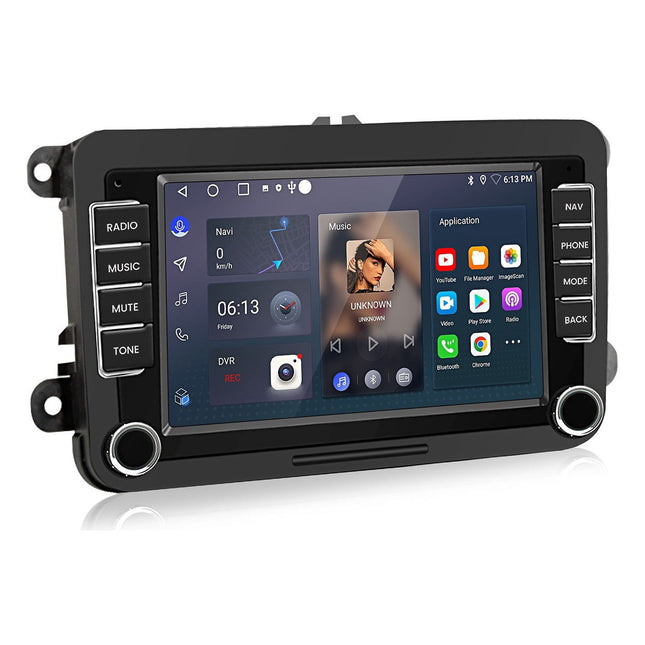 Autoradio connecté JUNSUN pour VW Golf 5 6 Passat Polo 6R Carplay