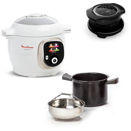 Cookeo MOULINEX COOKEO BLANC 180R + Extra Crisp YY5584FB