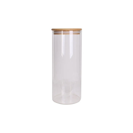 Bocal COOK CONCEPT en verre et bambou 1.6l