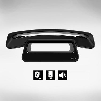 Téléphone sans fil ALCATEL ePure Iconic Noir