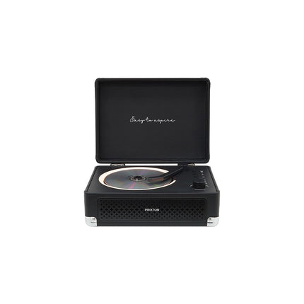Platine CD PRIXTON Boogie Bluetooth, Radio FM et AUX, Noir