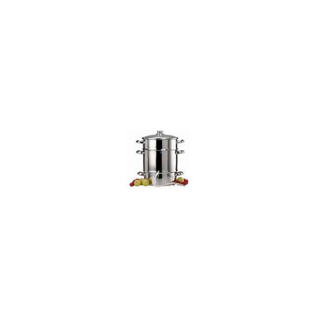 Cuiseur vapeur BAUMALU Extracteur de jus en inox diam26cm