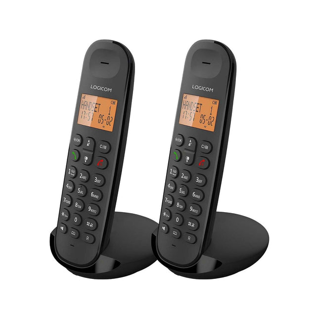 Téléphone sans fil LOGICOM sans Fil Duo Mains Libres Portée 300m