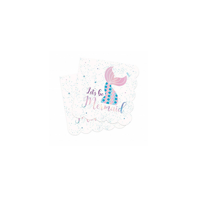 Serviette en papier SCRAPCOOKING x20 sirene