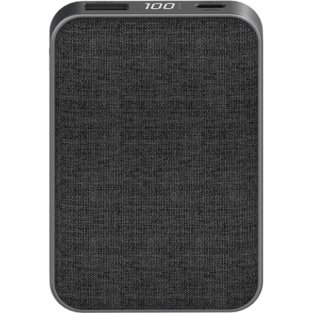 Batterie externe ADEQWAT 10000 mAh Power Delivery noir