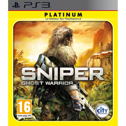 Jeu PS3 SQUARE ENIX Sniper Ghost Warrior Plat